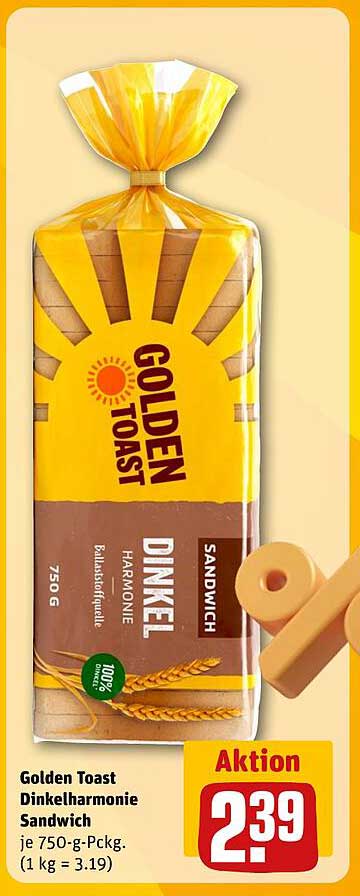 Golden Toast Dinkelharmonie Sandwich