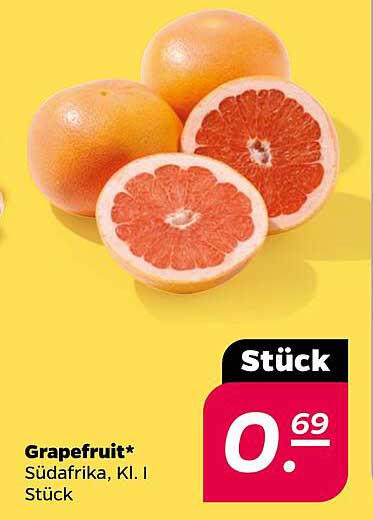 Grapefruit* aus Südafrika, Kilo I Stück