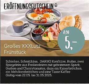 Großes XXXLutz Frühstück