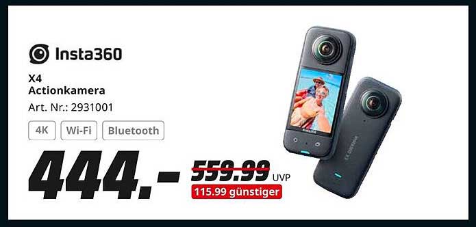 Insta360 X4 Actionkamera