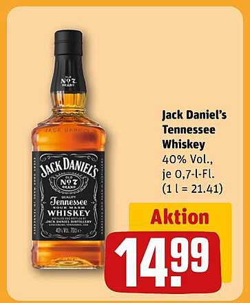 Jack Daniel’s Tennessee Whiskey 0,7 l