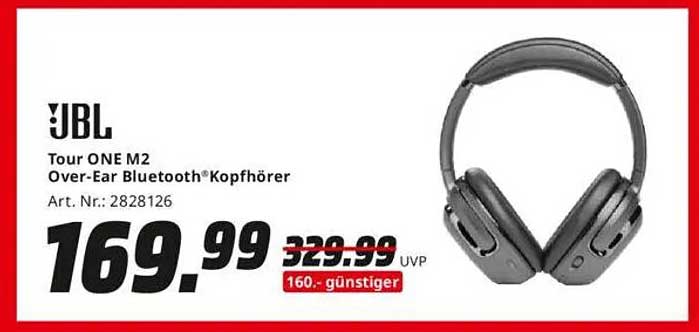 JBL Tour ONE M2 Over-Ear Bluetooth® Kopfhörer