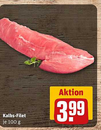 Kalbs-Filet je 100 g