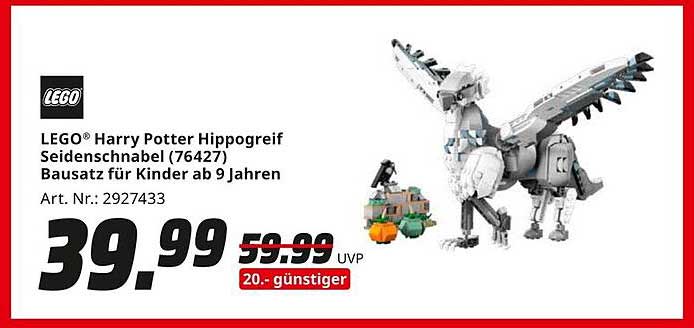 LEGO® Harry Potter Hippogreif Seidenschnabel (76427) Bausatz für Kinder ab 9 Jahren