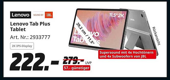 Lenovo Tab Plus Tablet