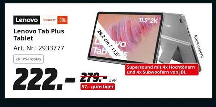 Lenovo Tab Plus Tablet
