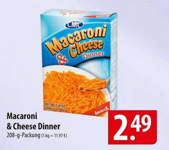 Macaroni & Cheese Dinner