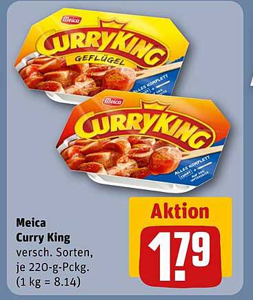 Meica Curry King - verschiedene Sorten, je 220-g-Pckg