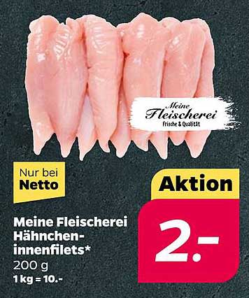 Meine Fleischerei Hähnchen-Innenfilets