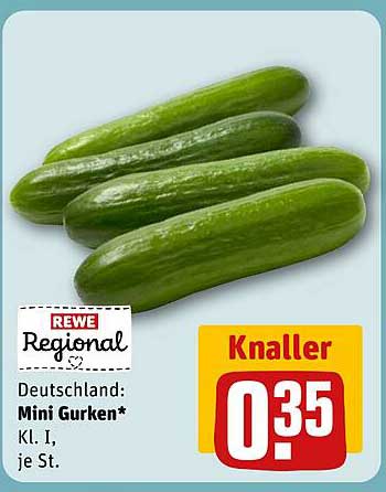 Mini Gurken* - Knaller-Angebot zum Sparpreis!