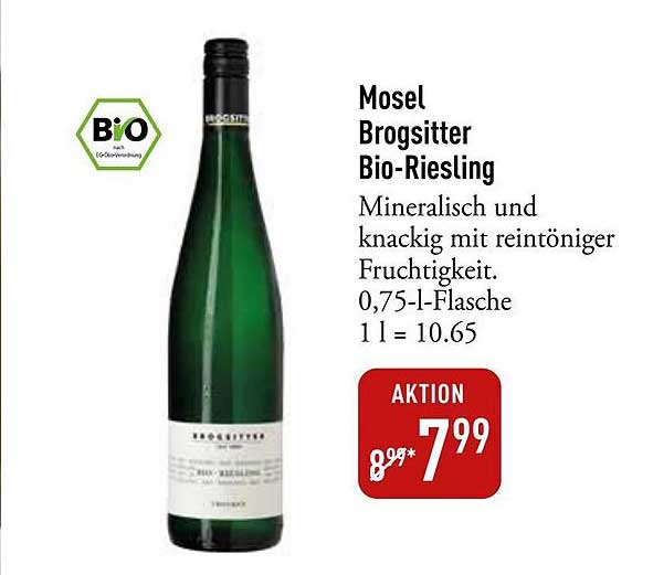 Mosel Brogsitter Bio-Riesling