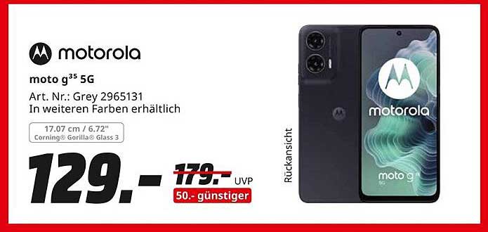 motorola moto g35 5G - Jetzt zum besten Preis!