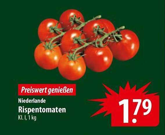 Niederlande Rispetomaten Kl. I, 1 kg
