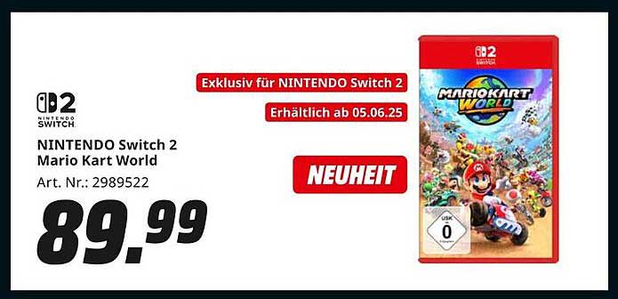 NINTENDO Switch 2 - Mario Kart World