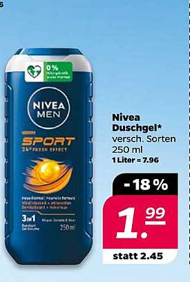 Nivea Men Duschgel 250 ml - Sport Variante