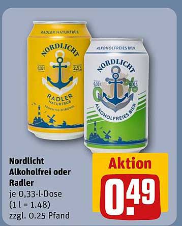 Nordlicht Alkoholfrei oder Radler – Erfrischung für jeden Geschmack