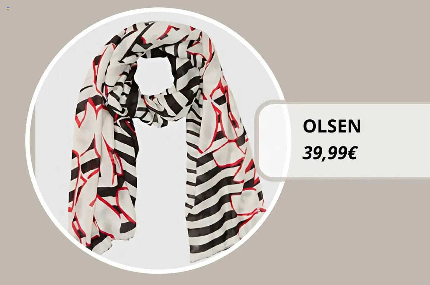 Olsen Schal im einzigartigen Design