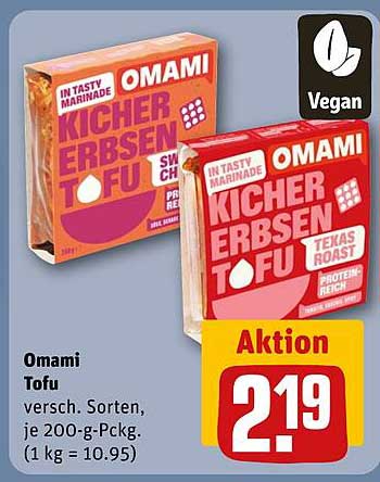 Omami Kichererbsen Tofu 200-g-Pckg.