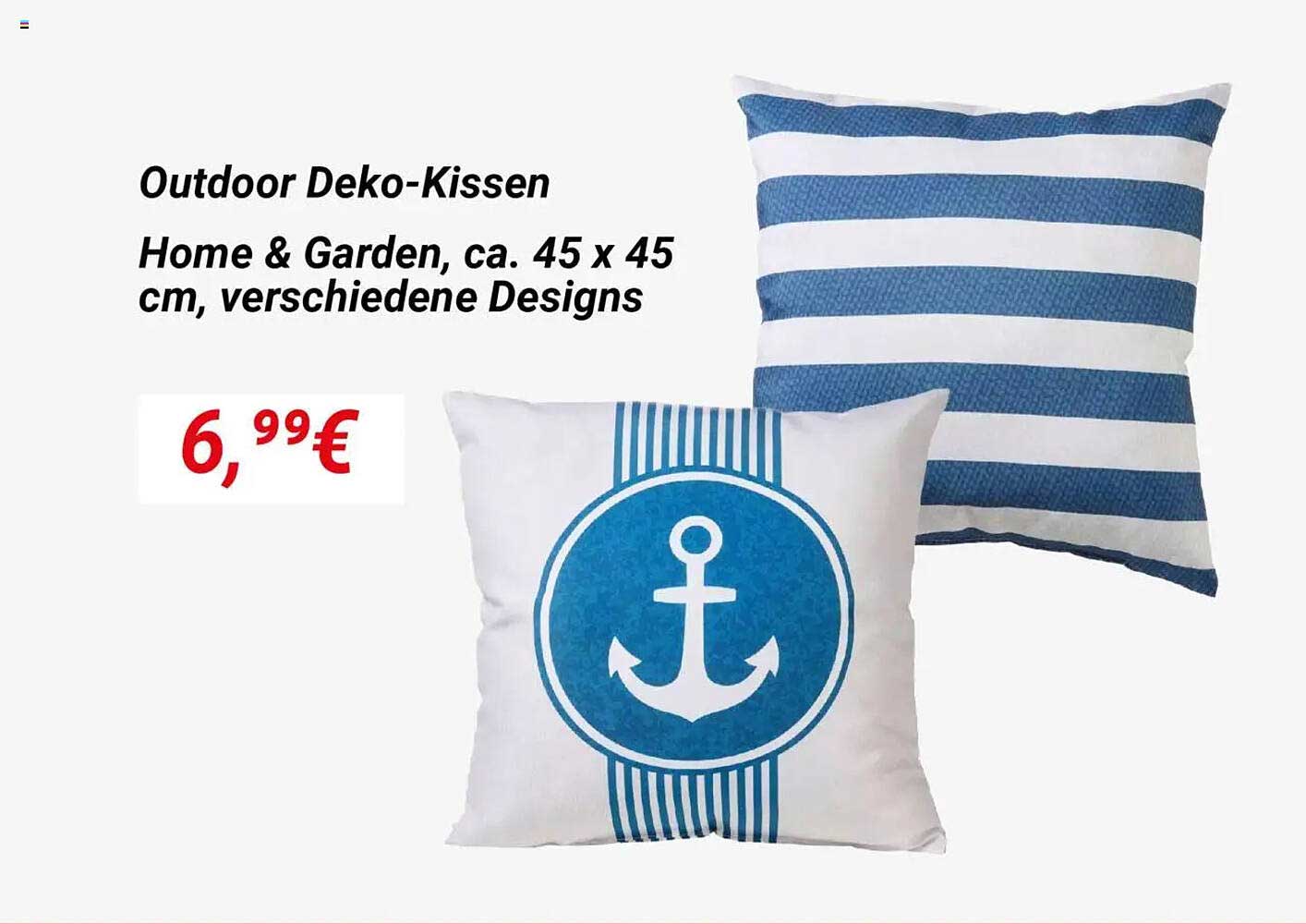 Outdoor Deko-Kissen
