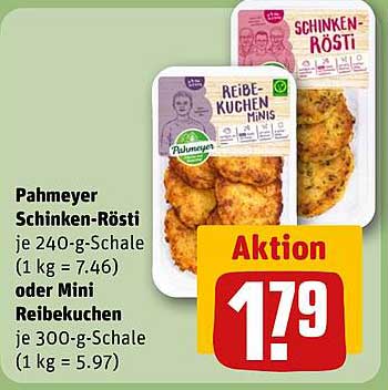 Pahmeyer Schinken-Rösti und Mini Reibekuchen – Ein Genuss im Handumdrehen