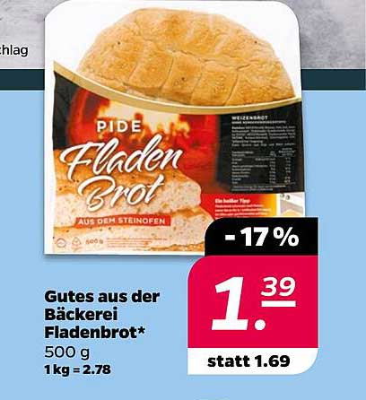 PIDE Fladenbrot 500 g - Gutes aus der Bäckerei