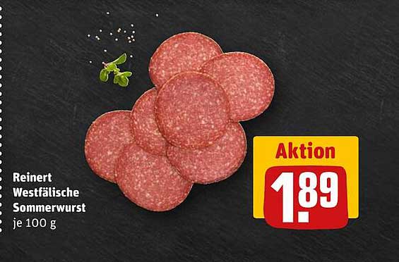 Reinert Westfälische Sommerwurst je 100 g