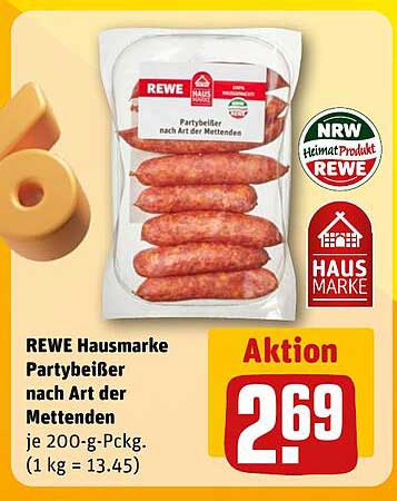 REWE Hausmarke Partybeißer nach Art der Mettenden