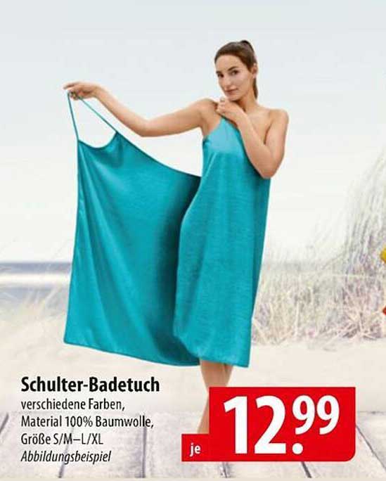 Schulter-Badetuch