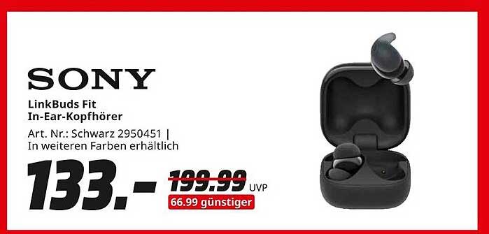 SONY LinkBuds Fit In-Ear-Kopfhörer