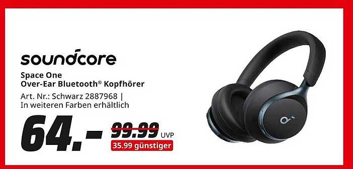 soundcore Space One Over-Ear Bluetooth® Kopfhörer