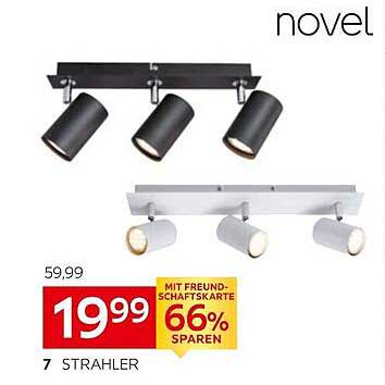 Strahler "novel" - Modernes Lichtdesign für Ihr Zuhause