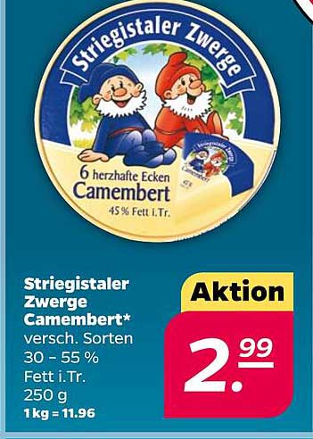 Striegistaler Zwerge Camembert 250 g