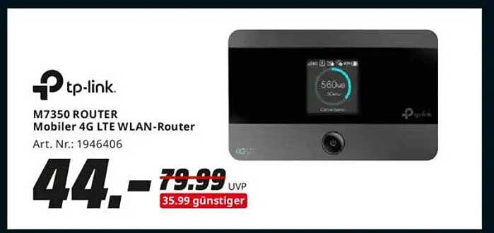 tp-link M7350 Mobiler 4G LTE WLAN-Router