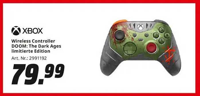 Wireless Controller DOOM: The Dark Ages limitierte Edition