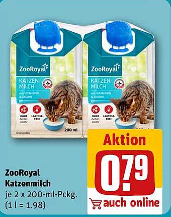 ZooRoyal Katzenmilch je 2 x 200-ml-Pckg.