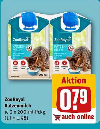 ZooRoyal Katzenmilch je 2 x 200-ml-Pckg.
