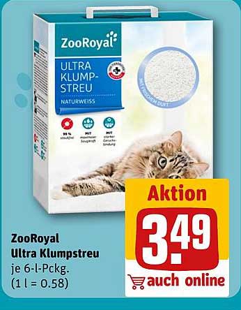 ZooRoyal Ultra Klumpstreu 6l