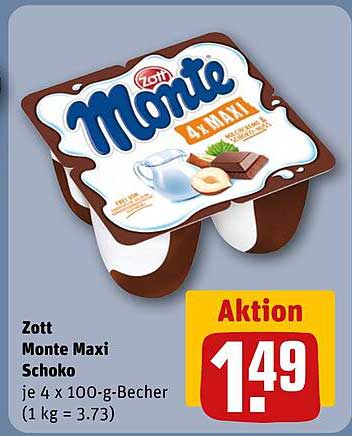 Zott Monte Maxi Schoko – Die perfekte Leckerei
