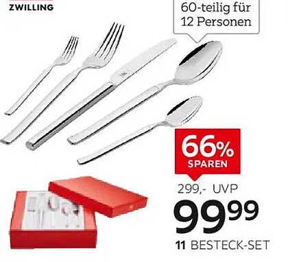 ZWILLING Besteck-Set 60-teilig für 12 Personen