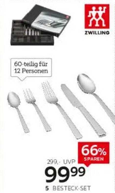 ZWILLING Besteckset 60-teilig für 12 Personen