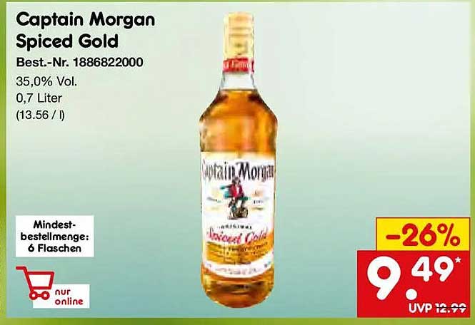 Captain Morgan Spiced Gold