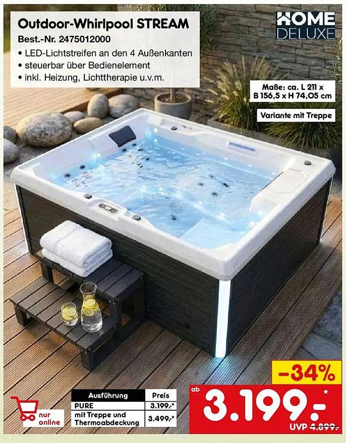 Outdoor-Whirlpool STREAM