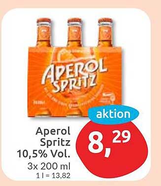 Aperol Spritz 10,5% Vol. 3x200 ml