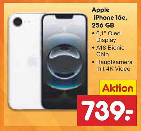Apple iPhone 16e, 256 GB