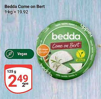 Bedda Come on Bert (125 g) - Veganer Aufstrich