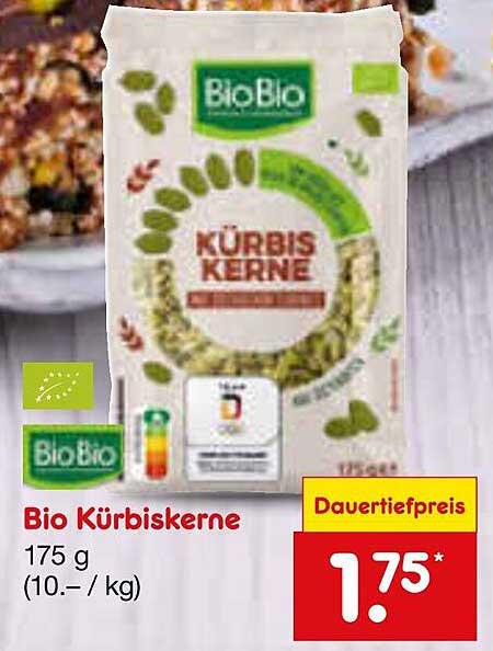Bio Kürbiskerne 175 g