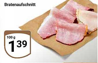 Bratenaufschnitt