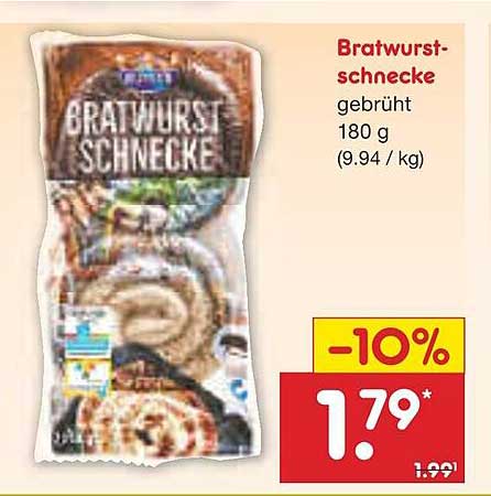 Bratwurstschnecke