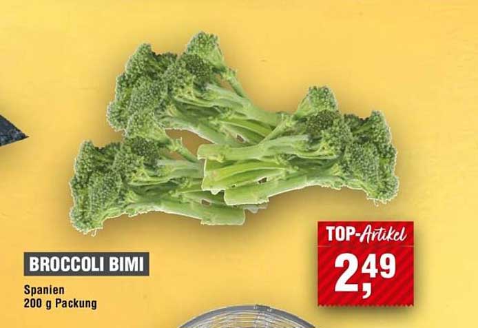 Broccoli Bimi - 200 g Packung aus Spanien