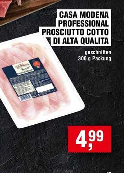 CASA MODENA PROFESSIONAL PROSCIUTTO COTTO DI ALTA QUALITA 300 g